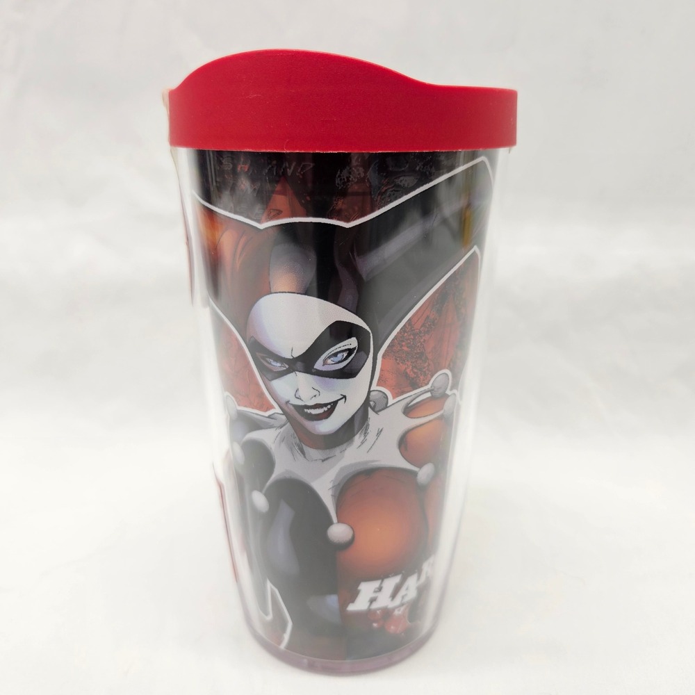 Tervis Harley Quinn Tumbler Unisex 16oz Red DC Comics Mad Love Insulated Cup